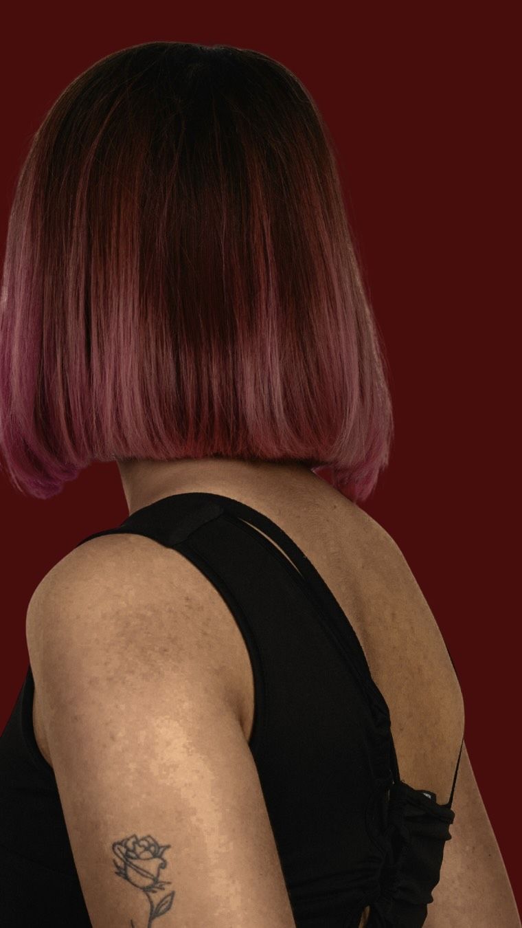 Bob con color rojo